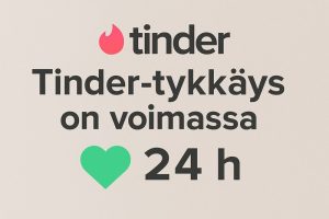Kauanko Tinder-tykkäys on voimassa?